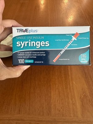 Photo of free Diabetic syringes (Near CNU)