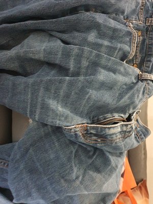 Photo of free Old torn blue Jean size 38 (Singapore 460540 Bedok North)
