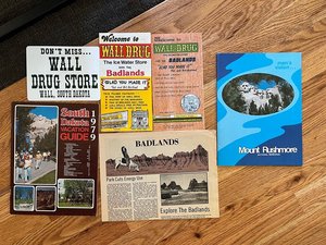 Photo of free “Vintage” South Dakota brochures (Boulder County-75th/Valmont)