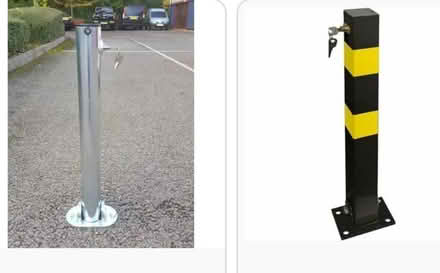 Photo of Folding parking barrier/post (Upper oldfield park) #3