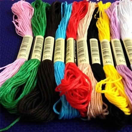 Photo of Embroidery threads (HA0) #1