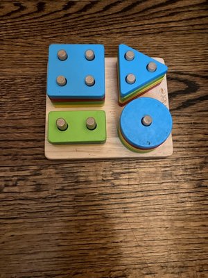 Photo of free Wooden shape sorter (Archer Heights)