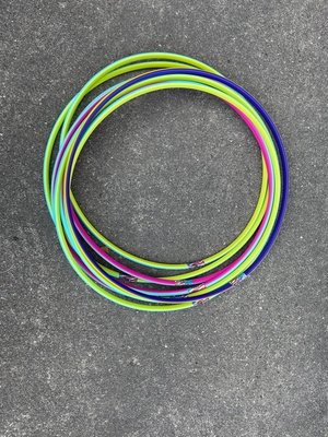 Photo of free 8 slightly used hula hoops (Milford, 45150)