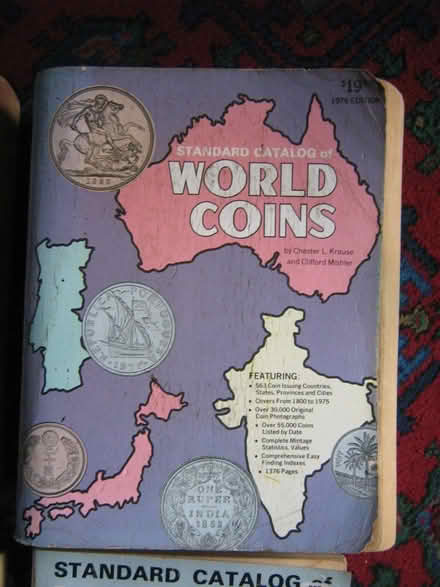 Photo of free veryold out of date coin catalogues (cwmbran, ty coch) #4