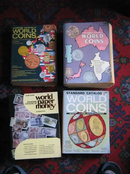 Photo of free veryold out of date coin catalogues (cwmbran, ty coch) #2