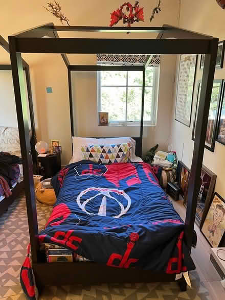 Photo of free Platform Twin Bed - solid wood (Fallls Church) #1
