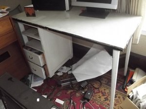Photo of free Desk, large, old fashioned (AB23)