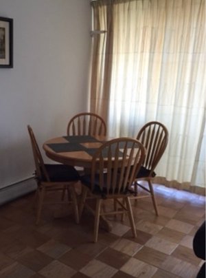 Photo of free Table and 4 chairs (Brookdale)