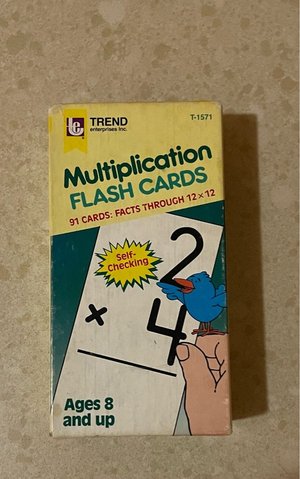 Photo of free Multiplication flashcards (Southampton)
