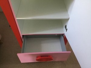 Photo of free IKEA Mammut Wardrobe Pink/Red (Baltonsborough BA6)