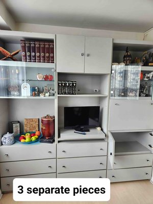 Photo of free 3) Shelf/drawer cabinets (Riverdale, Bronx)