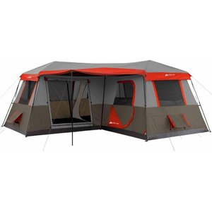 Photo of a tent and a mini projector (27320)