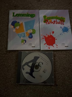 Photo of free Lemmings retro CD computer programme (Twerton)