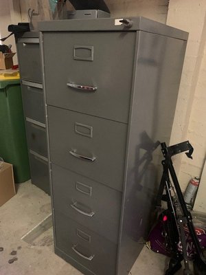 Photo of free Filing cabinet - metal (yarraville)