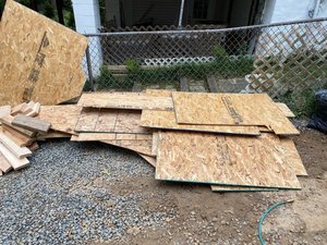 Photo of free Scrap OSB pieces (S. 26th St. & S. Ives St)