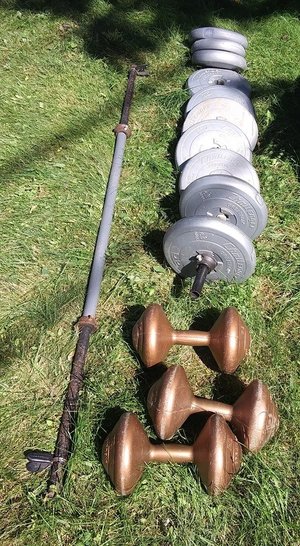 Photo of free Exercise/weight lifting equipment (1690 Swan Lake Ave, Swanville)