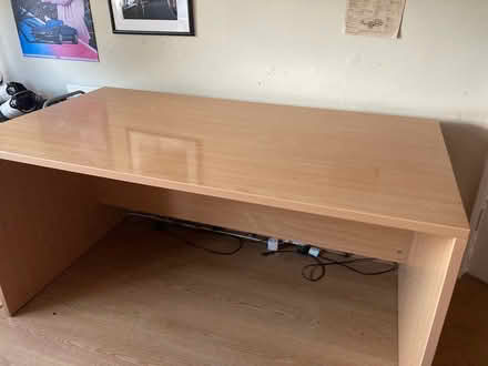 Photo of free Sturdy desk perfect condition (Donaghmede) #1