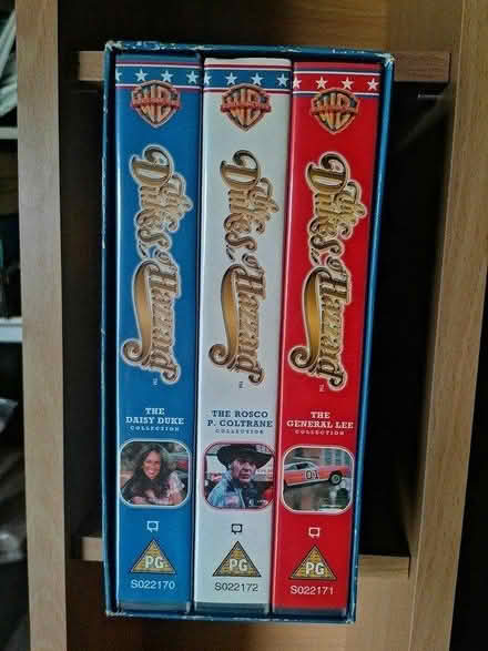 Photo of free Dukes of Hazzard VHS boxset (Dawlish EX7) #1