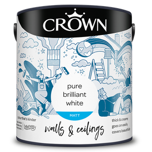 Photo of dulux/crown white emulsion (Southbourne (BH6))