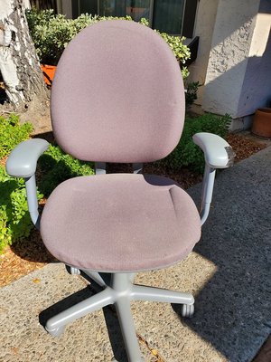 Photo of free Executive Office Chair with wheels (DeAnza Blvd - Stvns Crk & 280)