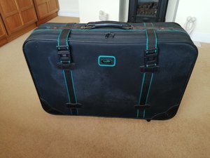 Photo of free Black Carlton suitcase (Sidmouth)