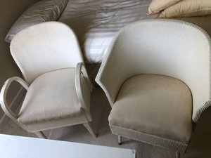 Photo of free Two Lloyd loom style chairs (Frilford OX13)