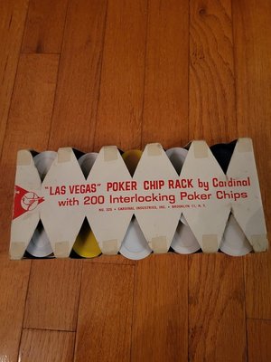 Photo of free Poker Chip Rack with Chips (Prospect Heights)