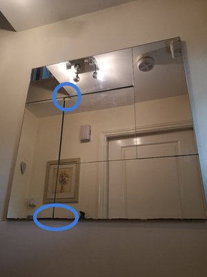 Photo of free Wall mirror (City Point DE24)