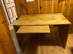 Photo of free Wooden desk (North Waltham)