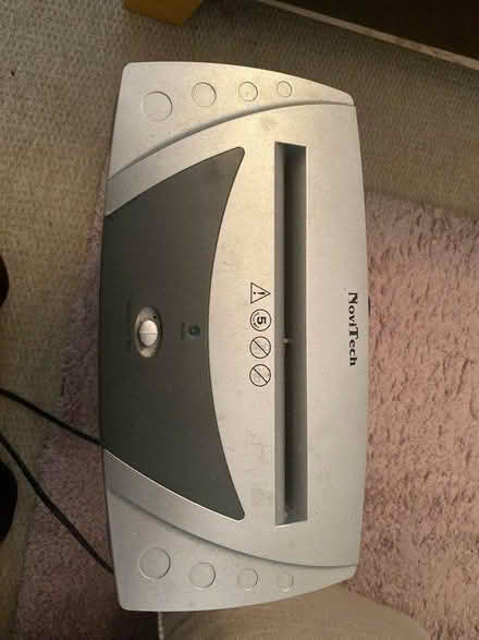 Photo of free Crosscut paper shredder - Last Time (Wells BA5) #4