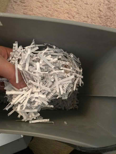 Photo of free Crosscut paper shredder - Last Time (Wells BA5) #2
