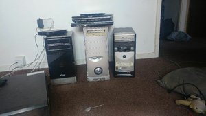 Photo of Old computers laptops and computer components (Church RG2)