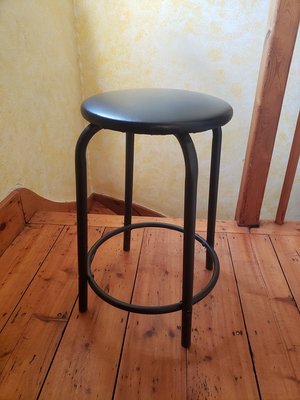 Photo of free Metal stool (Forest Green)