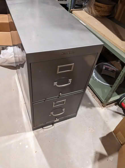Photo of free 2 drawer filing cabinet (21st and Hover) #1