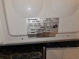 Photo of free Microwave (Luscombe Park EX7)