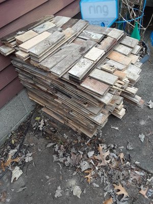 Photo of free Scrapped oak flooring (N.E. A2) (N.E. A2 (Dixboro))