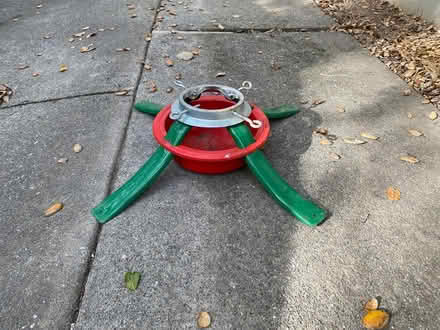 Photo of free Xmas Tree Stand (West Pleasanton) #1