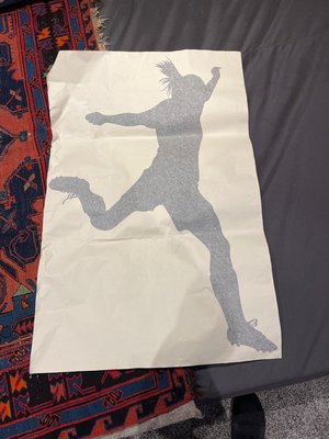 Photo of free Wall decal (Brookline)