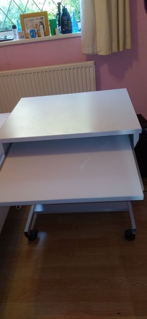 Photo of free Metal computer desk (Kirkstall LS6)