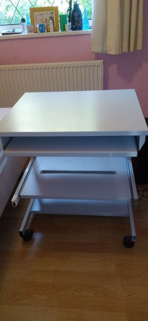 Photo of free Metal computer desk (Kirkstall LS6)