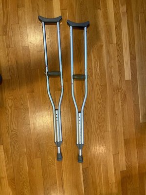 Photo of free Set of crutches (Farmington Hills)