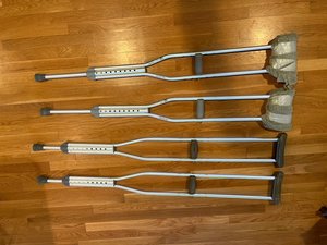 Photo of free 2 sets of crutches (Farmington Hills)