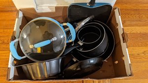 Photo of free Pots, pans and more (02148)