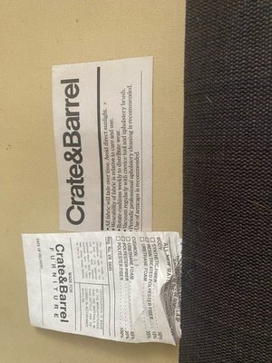 Photo of free Crate & Barrel couch (Lakeview)