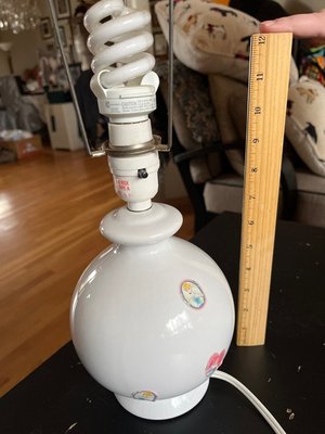Photo of free Small White Ceramic Lamp (Farmington Hills)