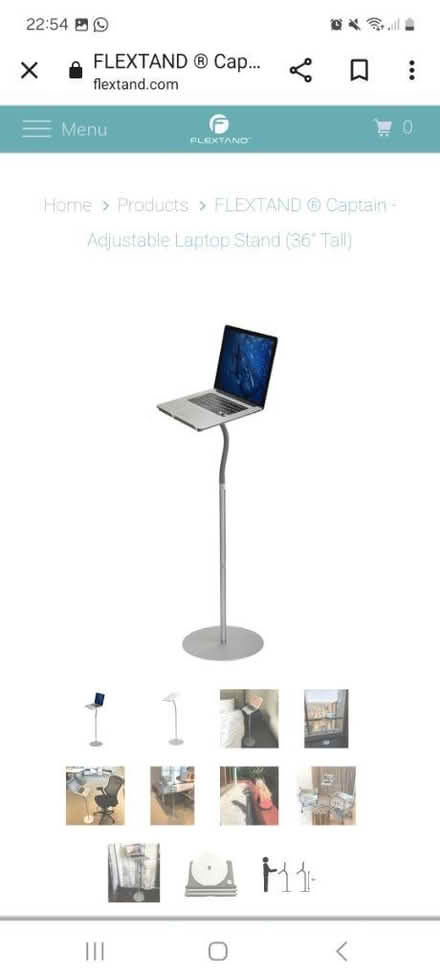 Photo of Tall falldable laptop stand (London N15) #1