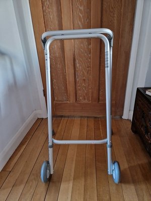 Photo of free Walking frame with wheels (OX3)