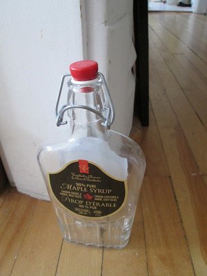 Photo of free 5 empty Maple syrup bottles (Old Ottawa South)