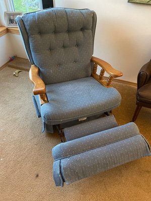 Photo of free Blue Recliner Chair (Lake Stevens)