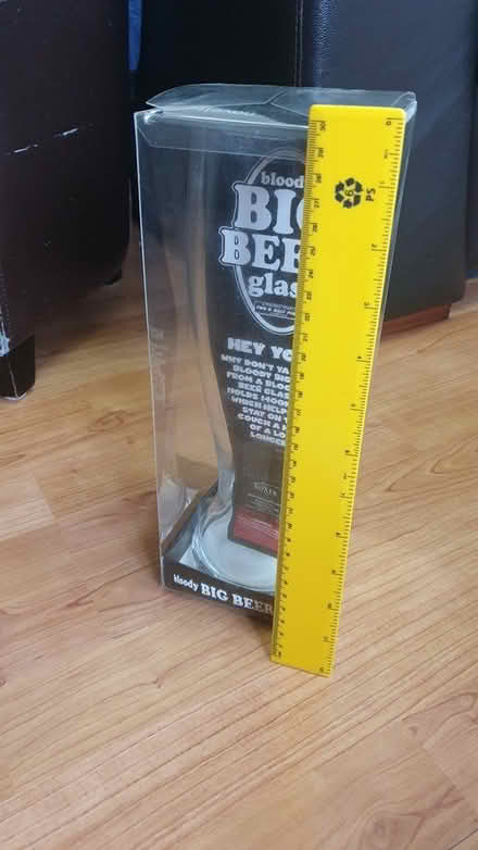 Photo of free Big 30th birthday beer glass (UB6JT) #2